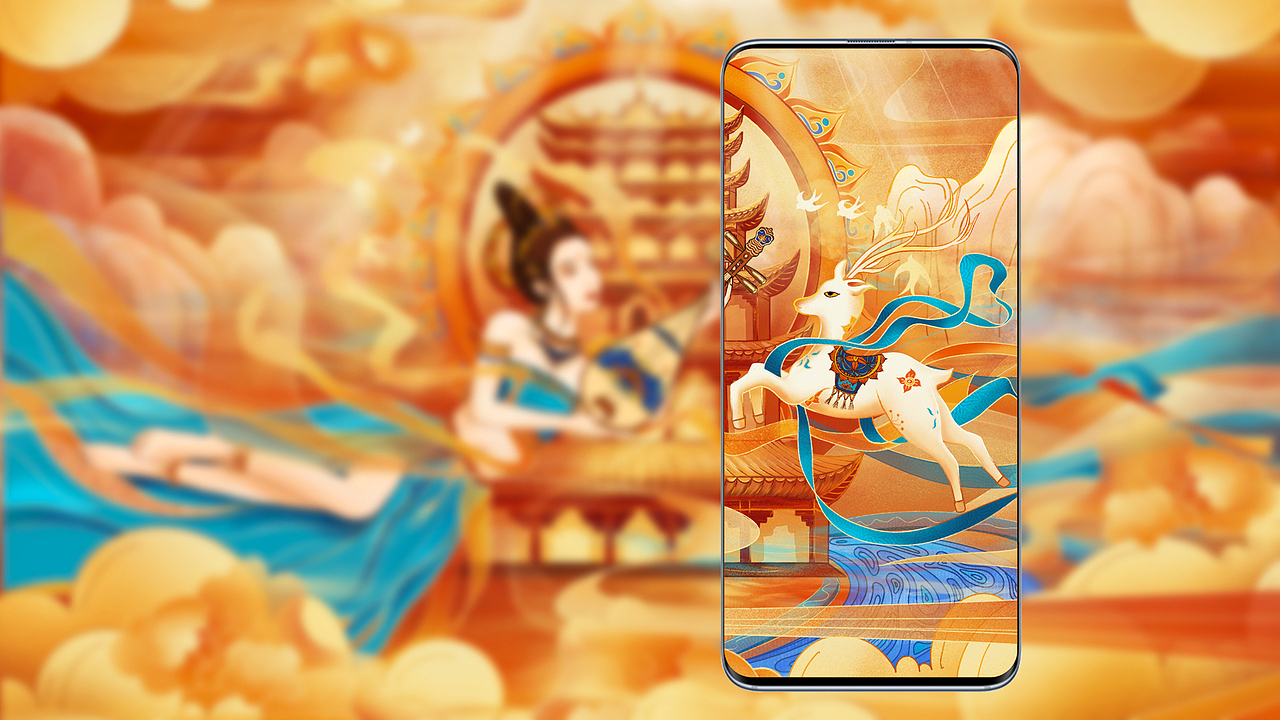 敦煌飞天—梦回敦煌