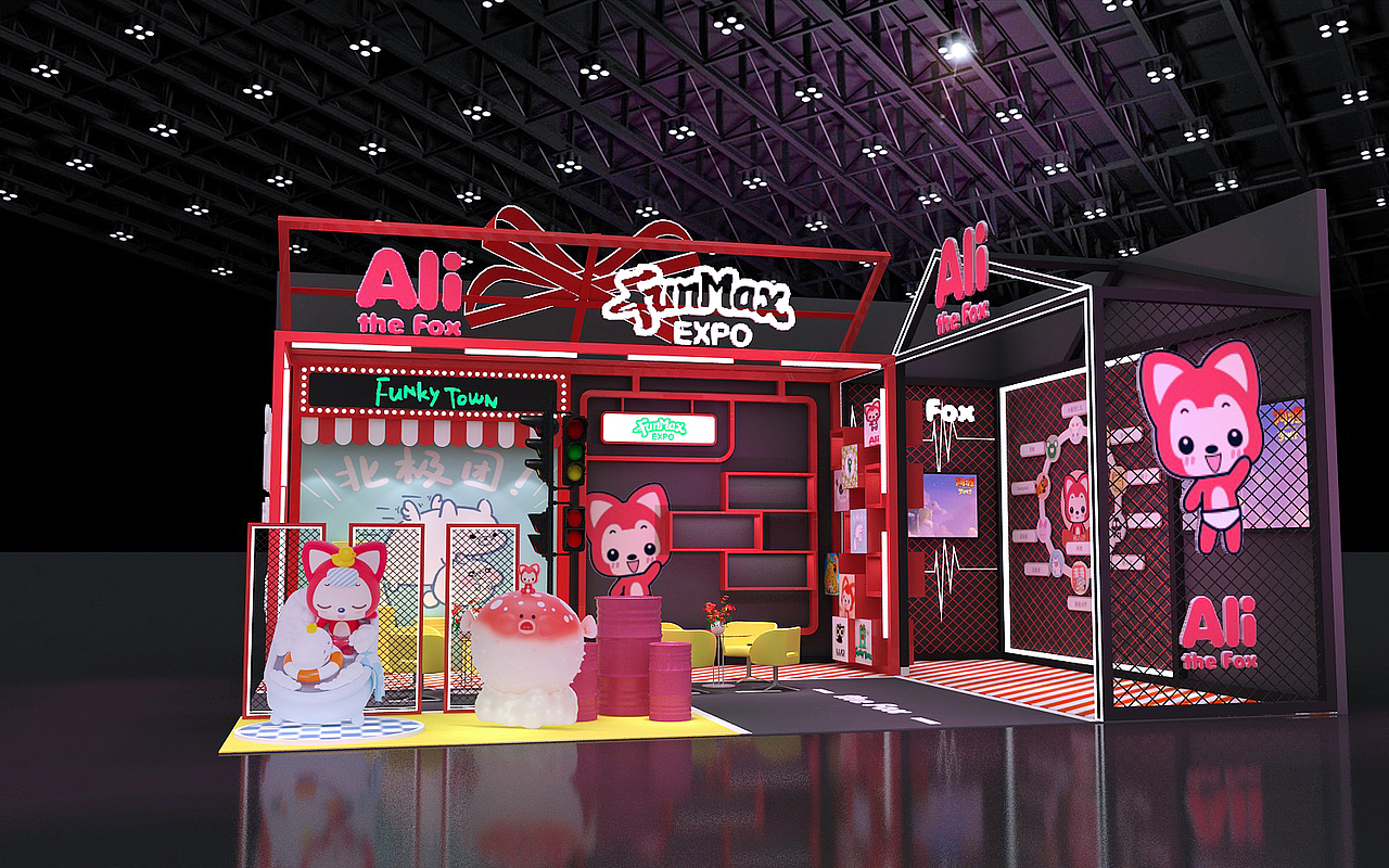 展会展厅活动舞美美陈效果图设计。3d效果图设计（图ZMTg0OTU3Mzcy） - 建筑/空间 - 站酷设计师设计小丸子j原创素材 - 站酷ZCOOL