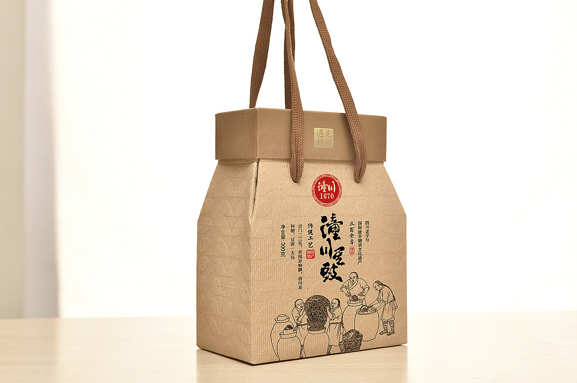 潼川豆豉（遇见梓州） 丨特色产品（图ZMjU3NjYxMDgw） - 品牌 - 站酷设计师新斌火麒麟包装原创素材 - 站酷ZCOOL