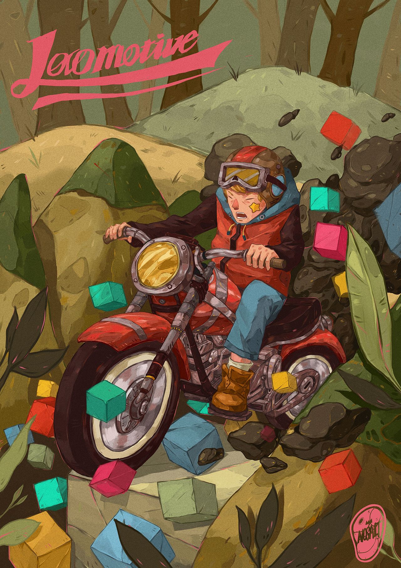 插画~（图ZMzgxNDU0MDg=） - 商业插画 - 站酷设计师NOSALT原创素材 - 站酷ZCOOL