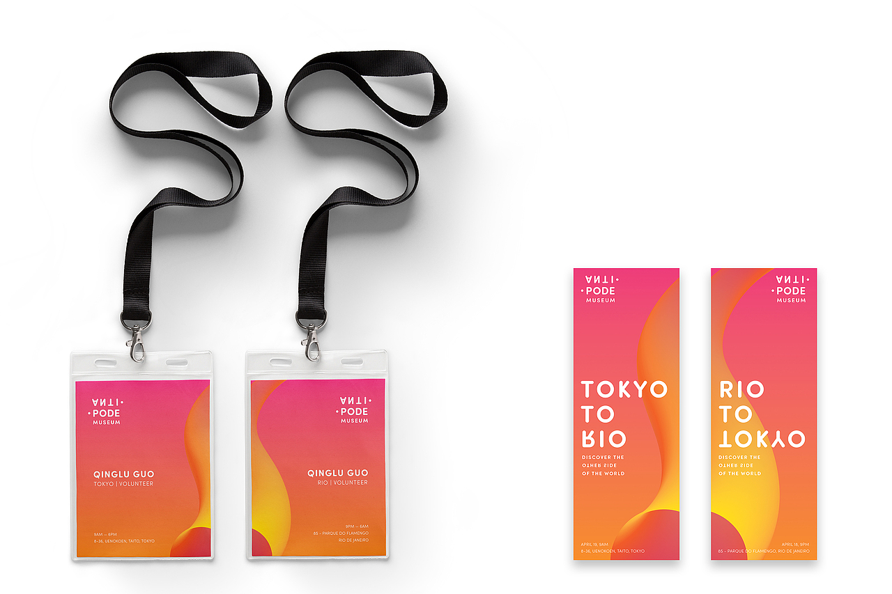 Grand Opening Volunteer Cards (Left), Grand Opening Tickets (Right)