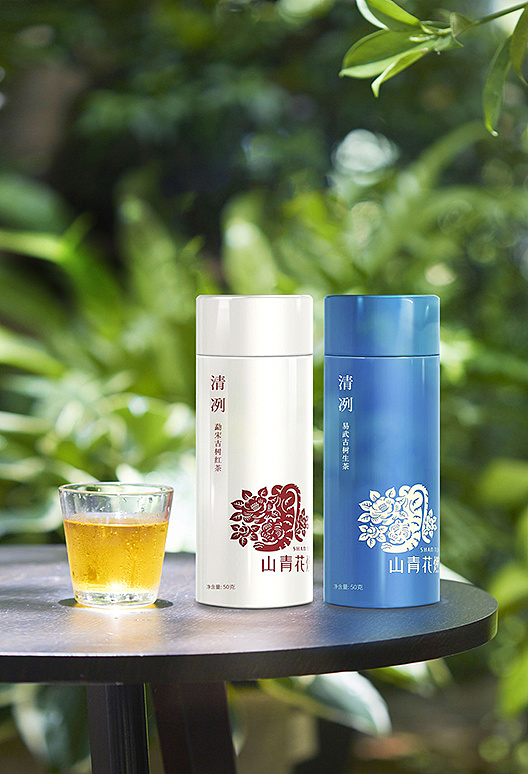 shan tea brand vision design 山青花燃,是一家以