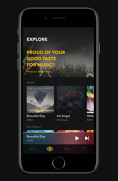 Music APP Concept（图ZODUyNTQ3NDg=） - APP界面 - 站酷设计师matoi原创素材 - 站酷ZCOOL