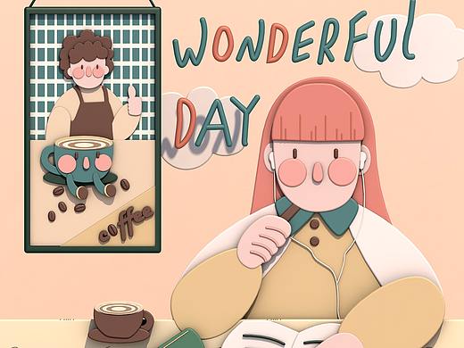 【C4D插畫(huà)】（個(gè)人主頁(yè)-ZNDQ4OTA2NDA=） - 藝術(shù)插畫(huà) - 站酷設(shè)計(jì)師犬犬不說(shuō)話(huà)原創(chuàng)素材 - 站酷ZCOOL