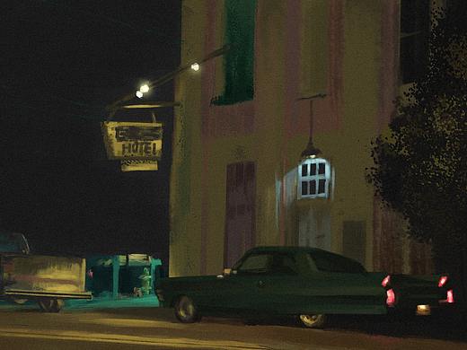 《绿皮书》场景涂鸦练习（个人主页-ZNTQwODAwNjQ=） - 创作习作 - 站酷设计师麋鹿的大绵羊原创素材 - 站酷ZCOOL