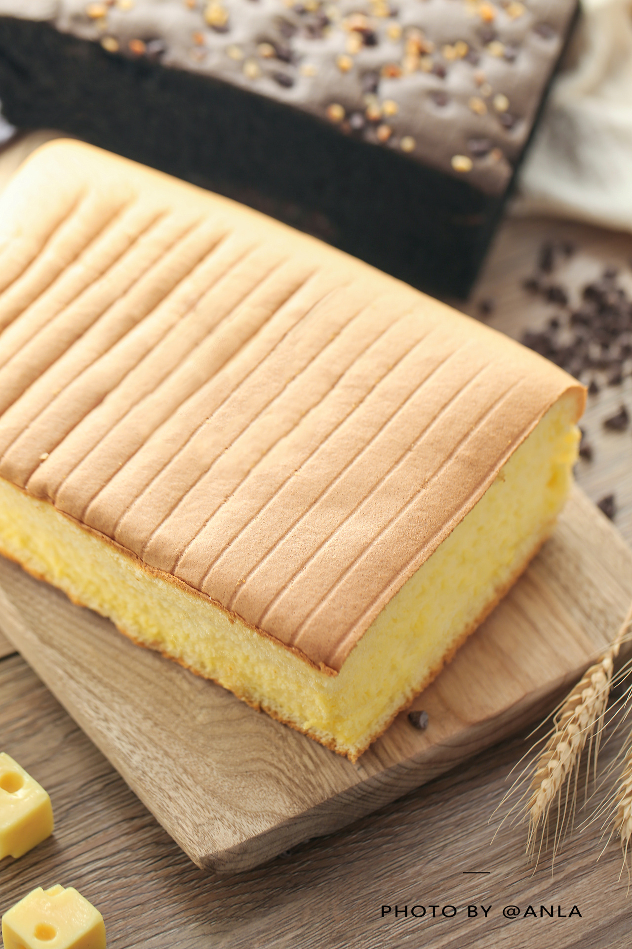 食品摄影 | 杂粮蛋糕 | 全小麦蛋糕