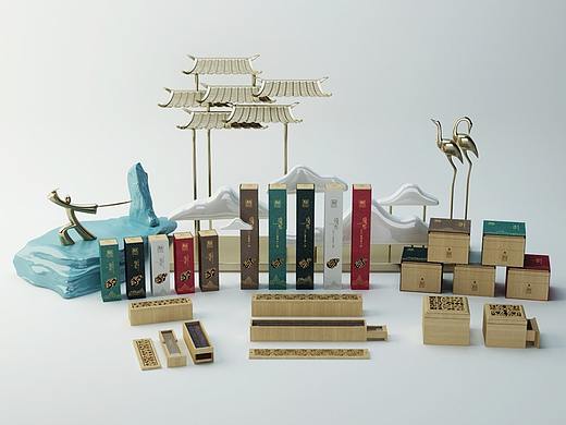 海南香岛沉香国际品牌旅游文创产品设计（金奖作品）