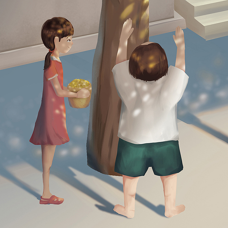 龙眼烘焙回忆（图ZMTkxMzE5MTIw） - 商业插画 - 站酷设计师麋鹿画画不迷路原创素材 - 站酷ZCOOL