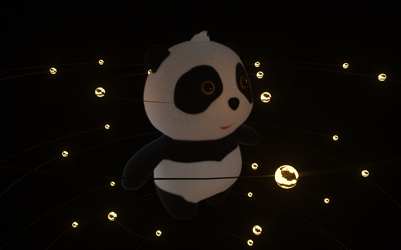 《胖安达的世界》国航IP胖安达场景C4D+OC