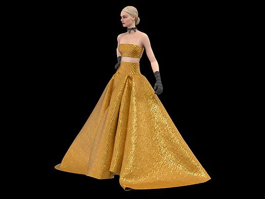 金龍魚禮服（個人主頁-ZNTgyOTAyNDQ=） - 正裝/禮服 - 站酷設(shè)計師RGS1022原創(chuàng)素材 - 站酷ZCOOL