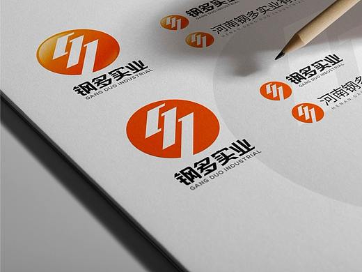 钢多实业 | 钢铁贸易公司LOGO设计提案