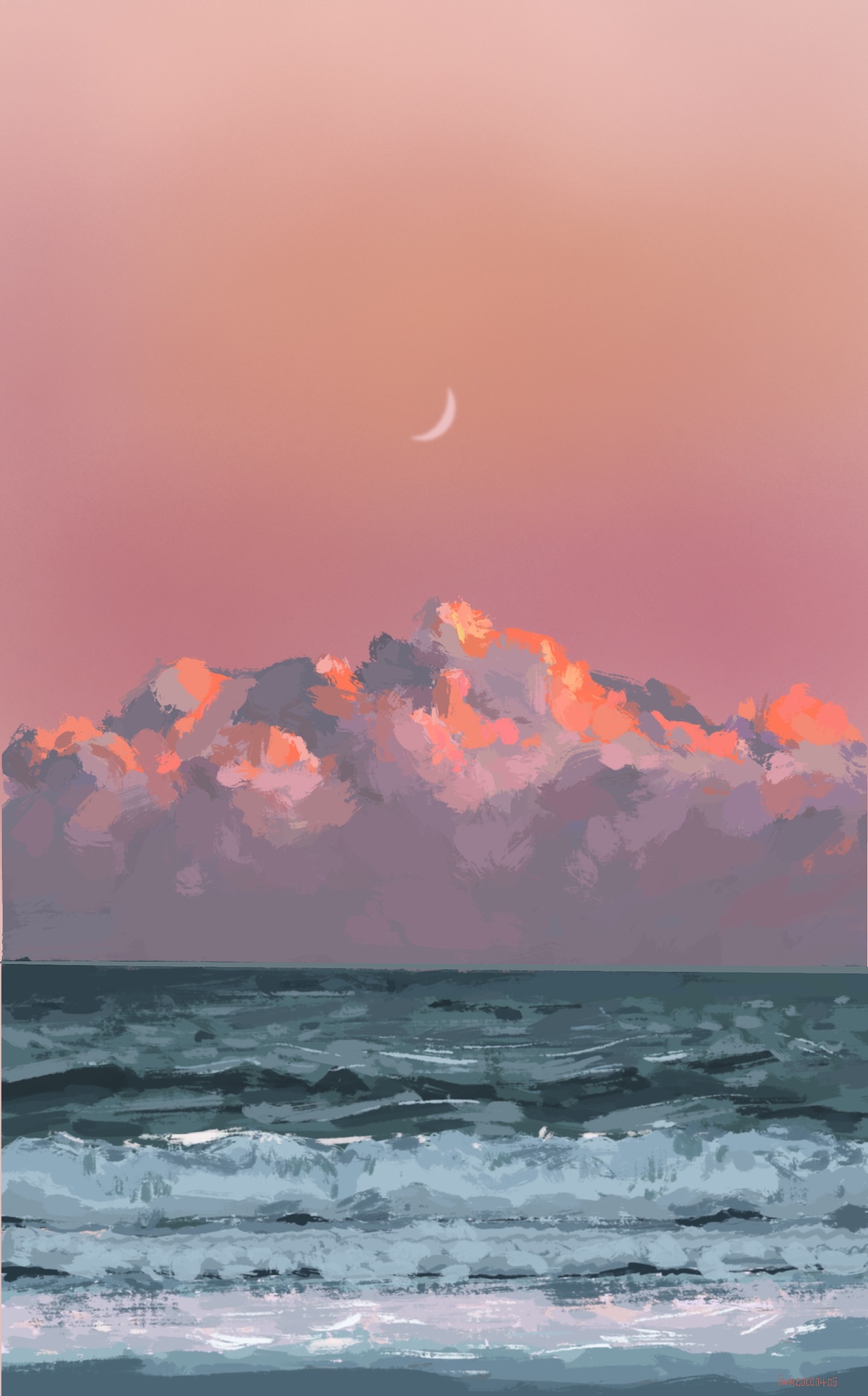 云朵插图|插画|创作习作|圈圈想转圈圈 - 原创作品 - 站酷 (zcool)