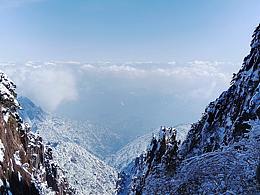 黃山雪景