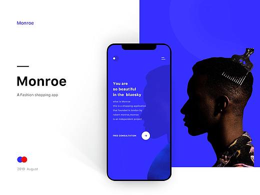 Monroe APP UI/UX Design