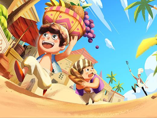 人生中最没有烦恼的时候是？（个人主页-ZNTQ3NzU4OTI=） - 商业插画 - 站酷设计师野苔藓moss原创素材 - 站酷ZCOOL