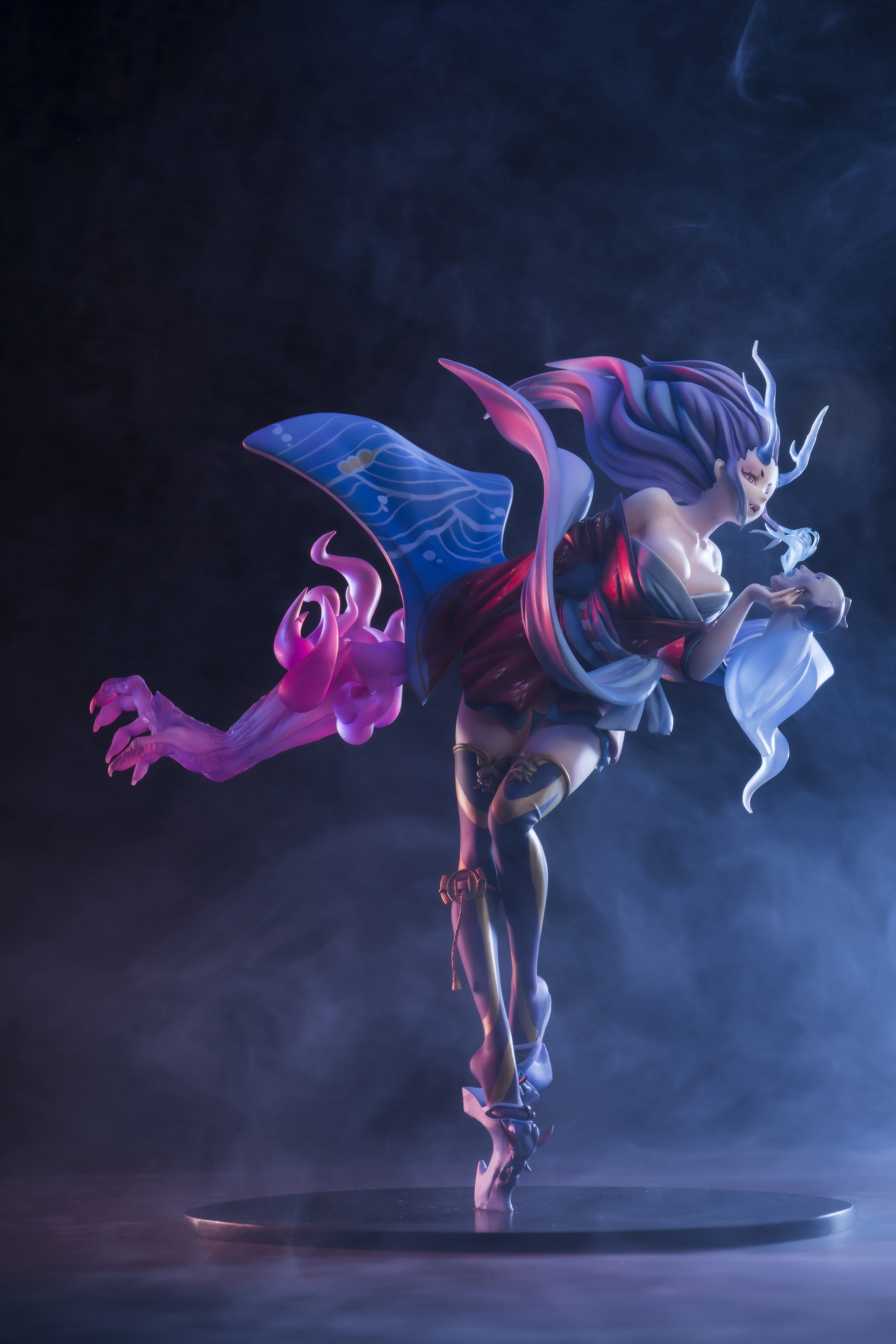 monster gathering-茨木童子 幻女噬魂|手工艺|手办