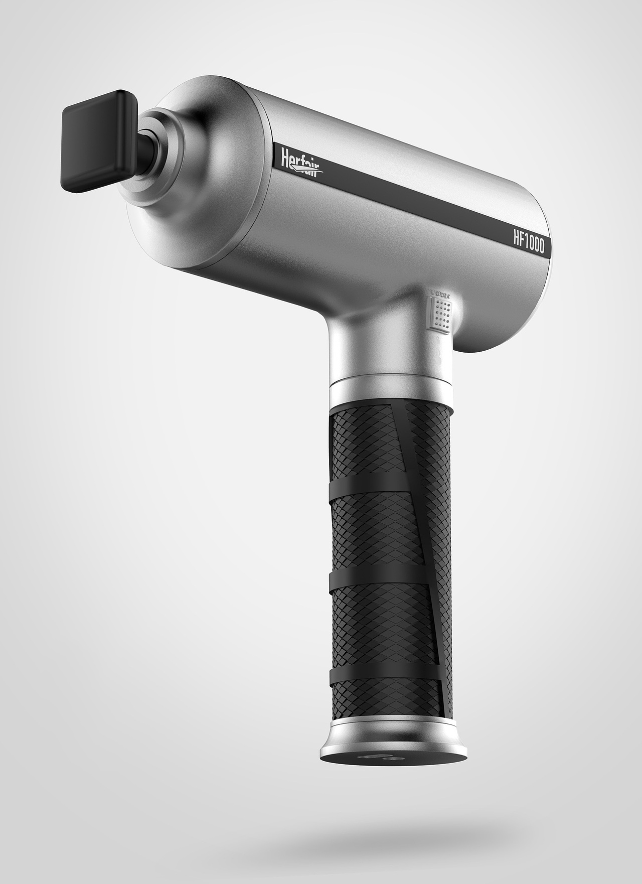 筋膜枪 三维建模渲染【579数字传媒】