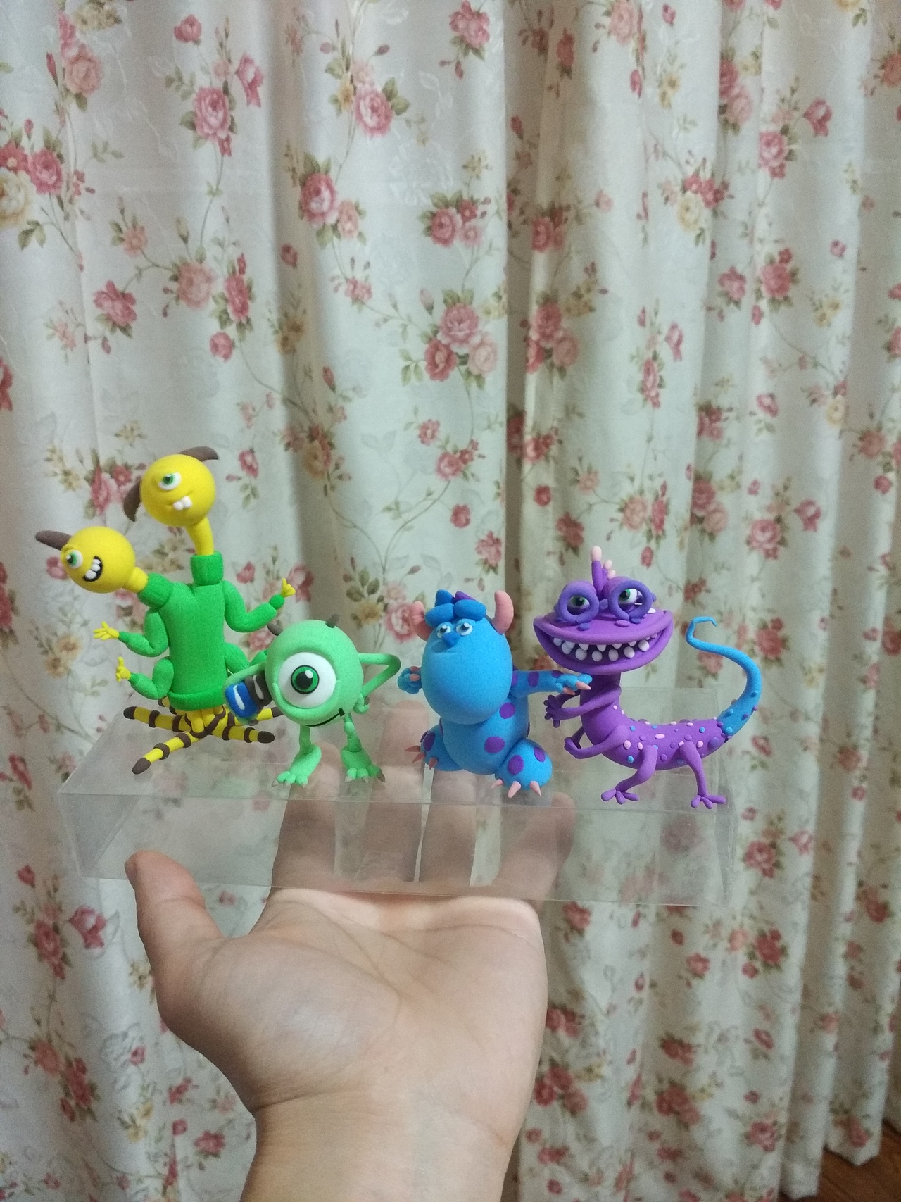 业余制作 怪物大学宝贝们（图ZNTE2NzUxMTY=） - 手办/模玩 - 站酷设计师汤团有陷原创素材 - 站酷ZCOOL