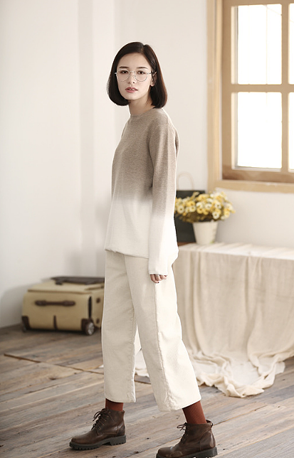 复古文艺服装搭配