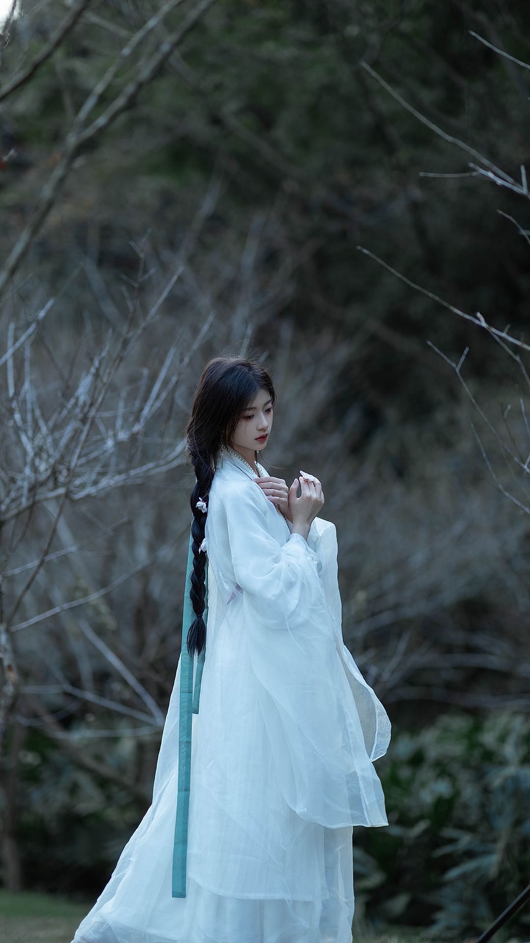 来日倚窗前,寒梅著花未