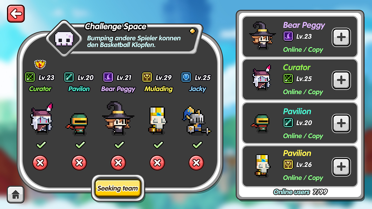 R2Games项目作品-《My Heroes》像素风格(2018-2019)