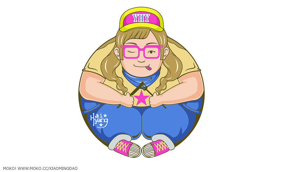 我的朋友都是胖子·（图ZMTAwMjg1Njg=） - 图案 - 站酷设计师吐司酱toast原创素材 - 站酷ZCOOL