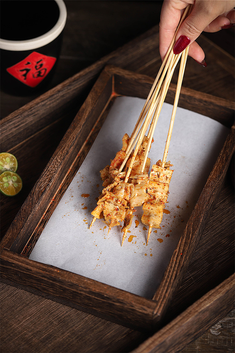 美食摄影菜谱菜牌拍照：烧烤店商拍