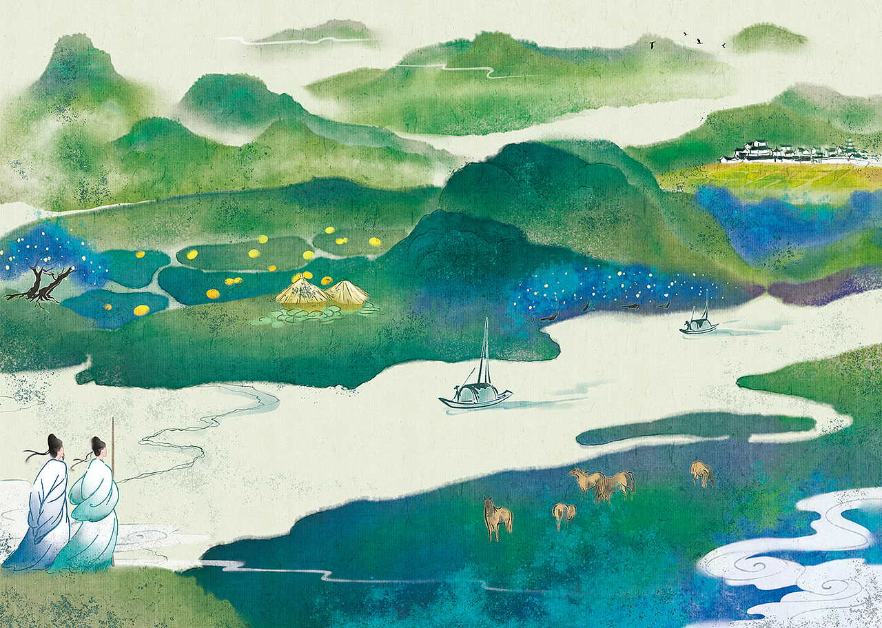 《唐三部曲》插图——唐物语