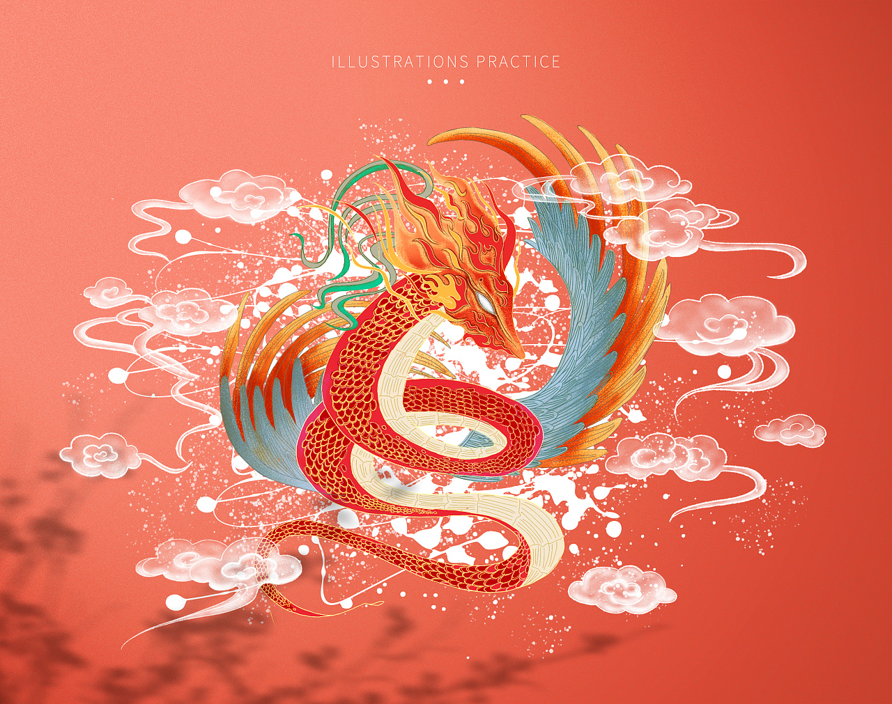 中国风手绘插画