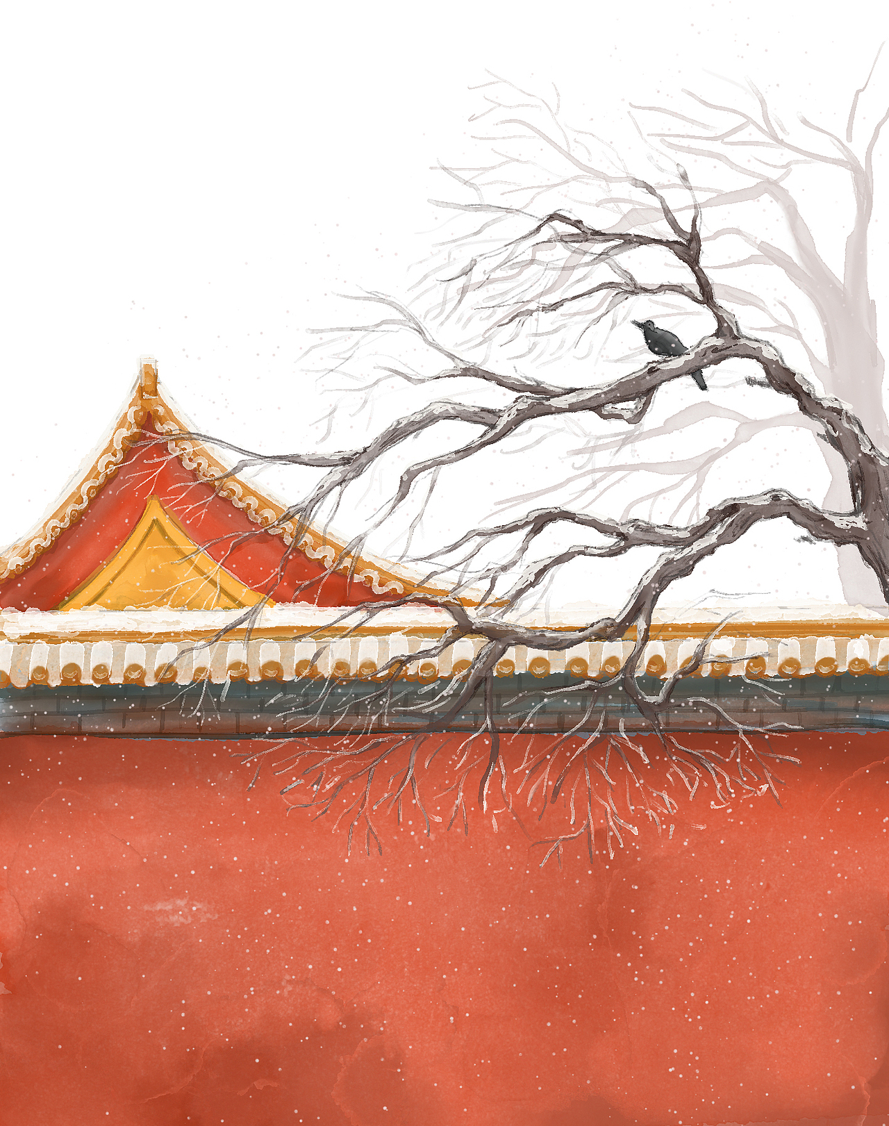 冬雪（图ZMjQxOTAyNTA4） - 创作习作 - 站酷设计师Cherven原创素材 - 站酷ZCOOL