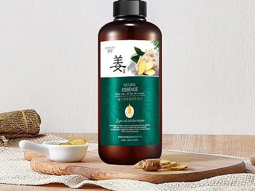 生姜洗发水详情页