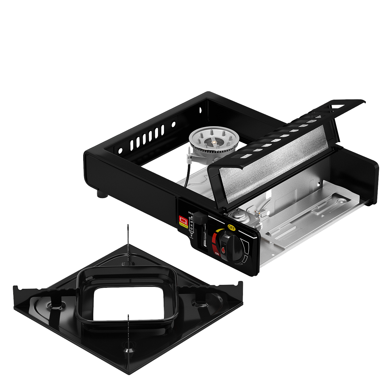 3D建模-户外炉3号