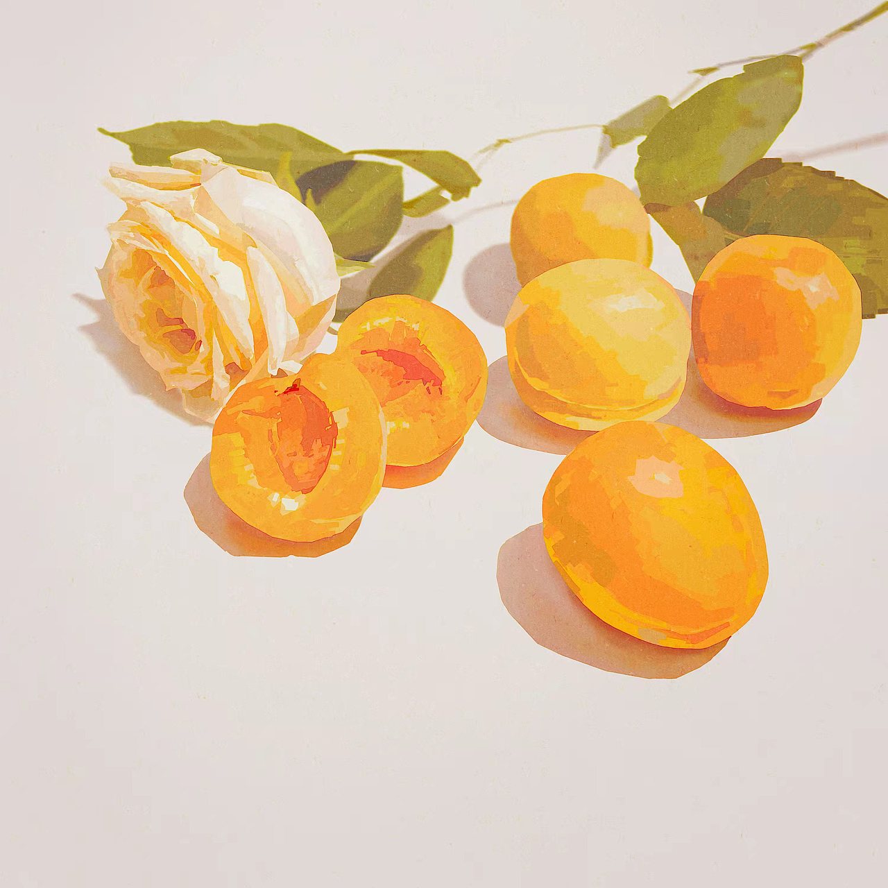 色彩日涂60天（图ZMzE4MDk1NzIw） - 创作习作 - 站酷设计师星不空原创素材 - 站酷ZCOOL