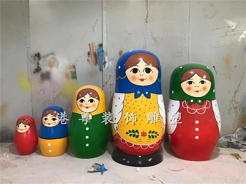 玻璃钢卡通雕塑摆件