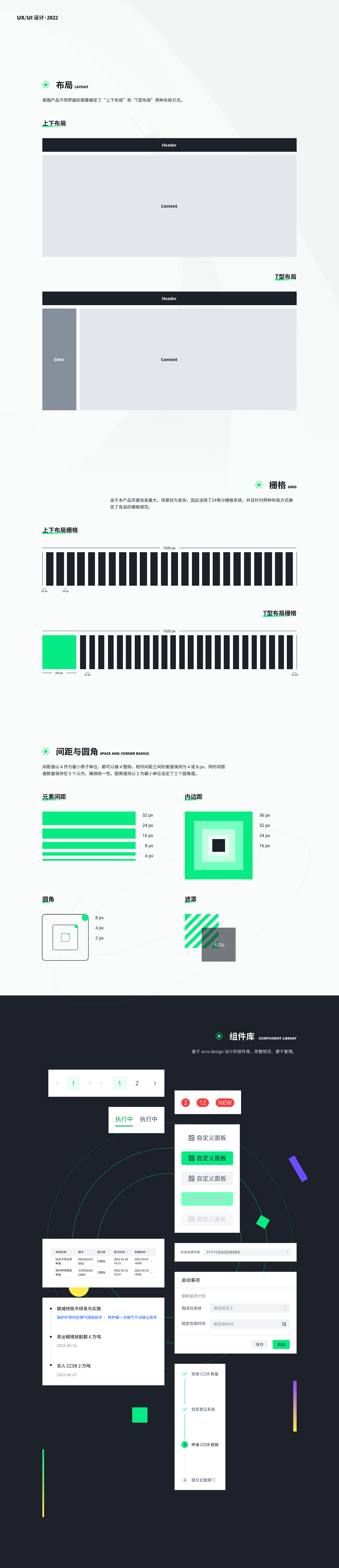 碳排放管理系统 | B端产品设计