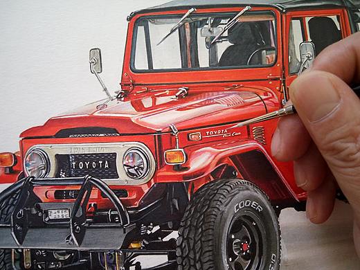 TOYOTA “陆巡”前身 FJ40