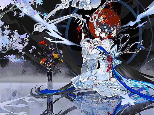 ————《插花》