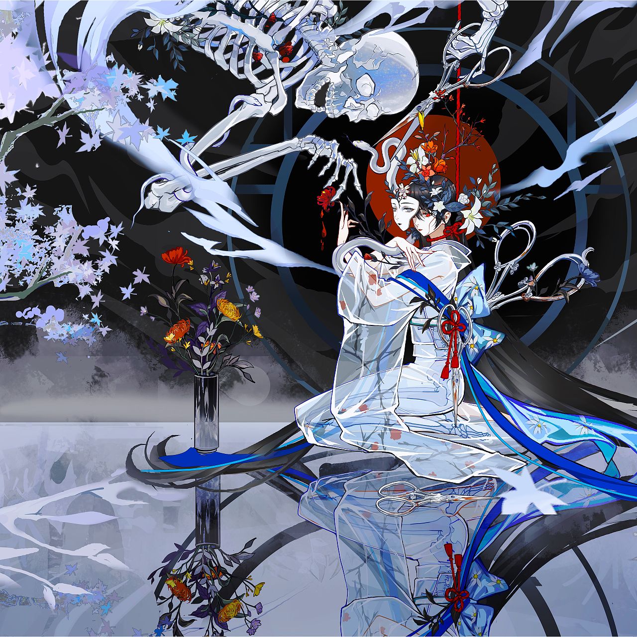 ————《插花》