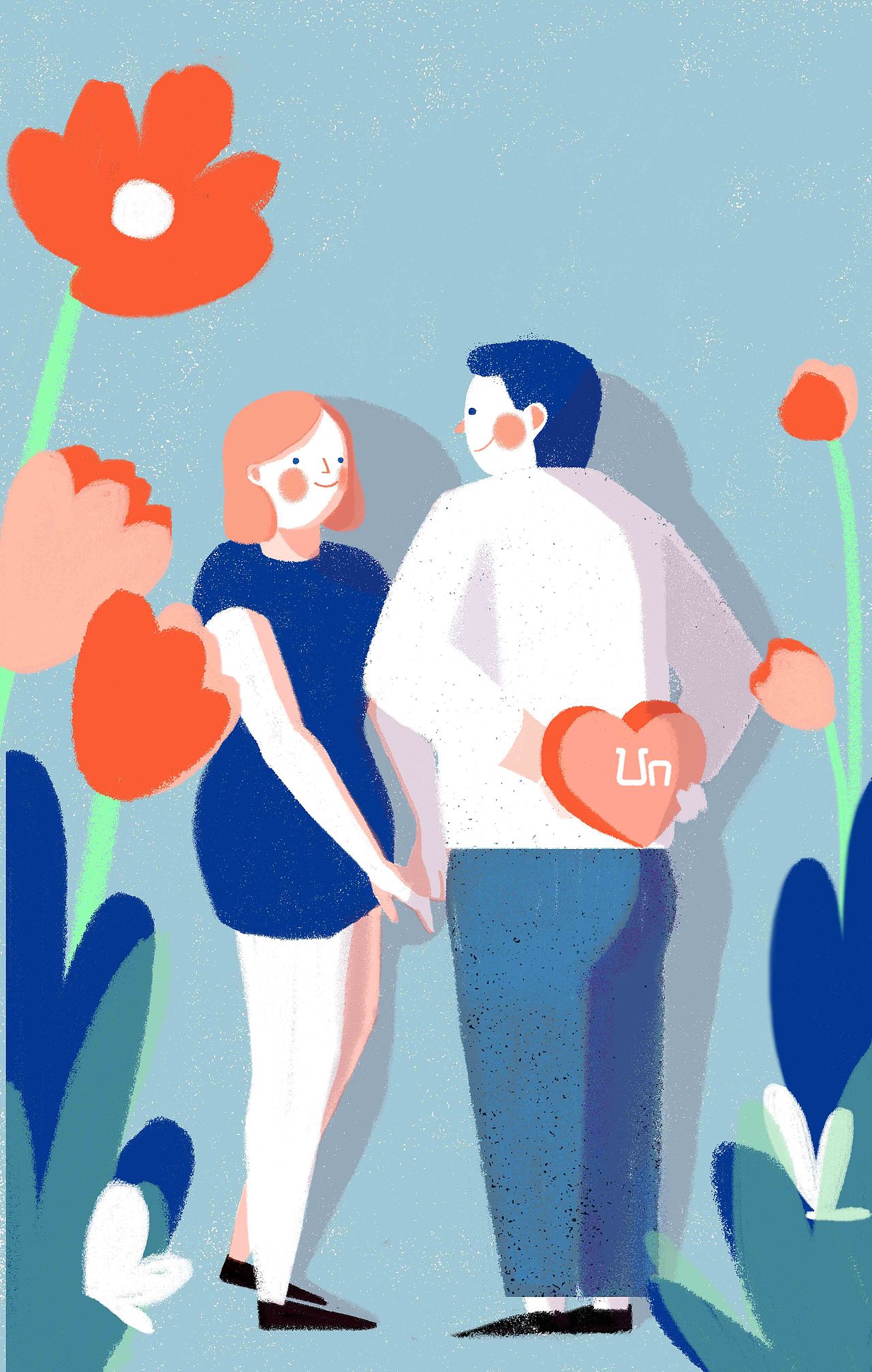 将爱传递（图ZNDM4NTM2NjA=） - 商业插画 - 站酷设计师Mao猫黑原创素材 - 站酷ZCOOL