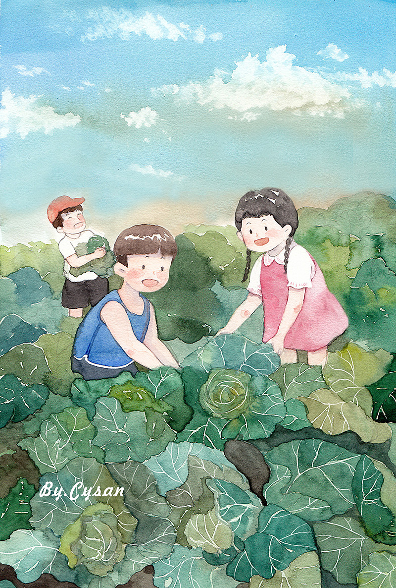 9月儿童插画（图ZMTMxMTA2NzIw） - 儿童插画 - 站酷设计师Cysan原创素材 - 站酷ZCOOL