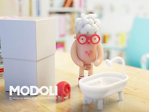 MODOLI洗澡大叔丛林历险记