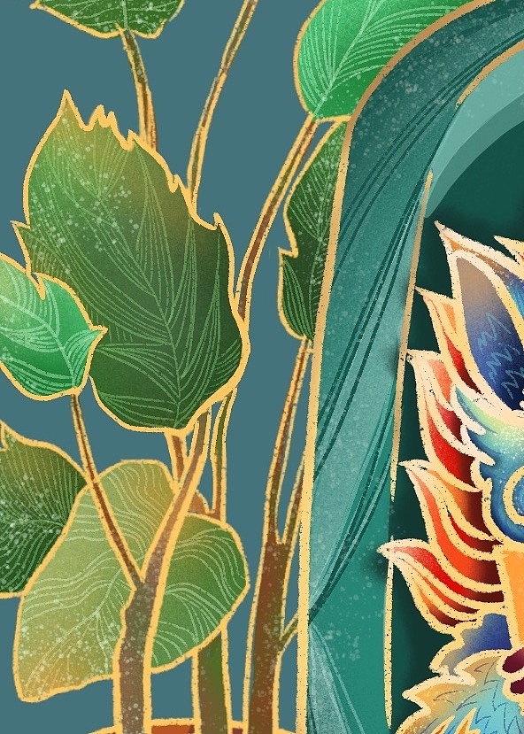 獬豸 -- 语文书封面设计