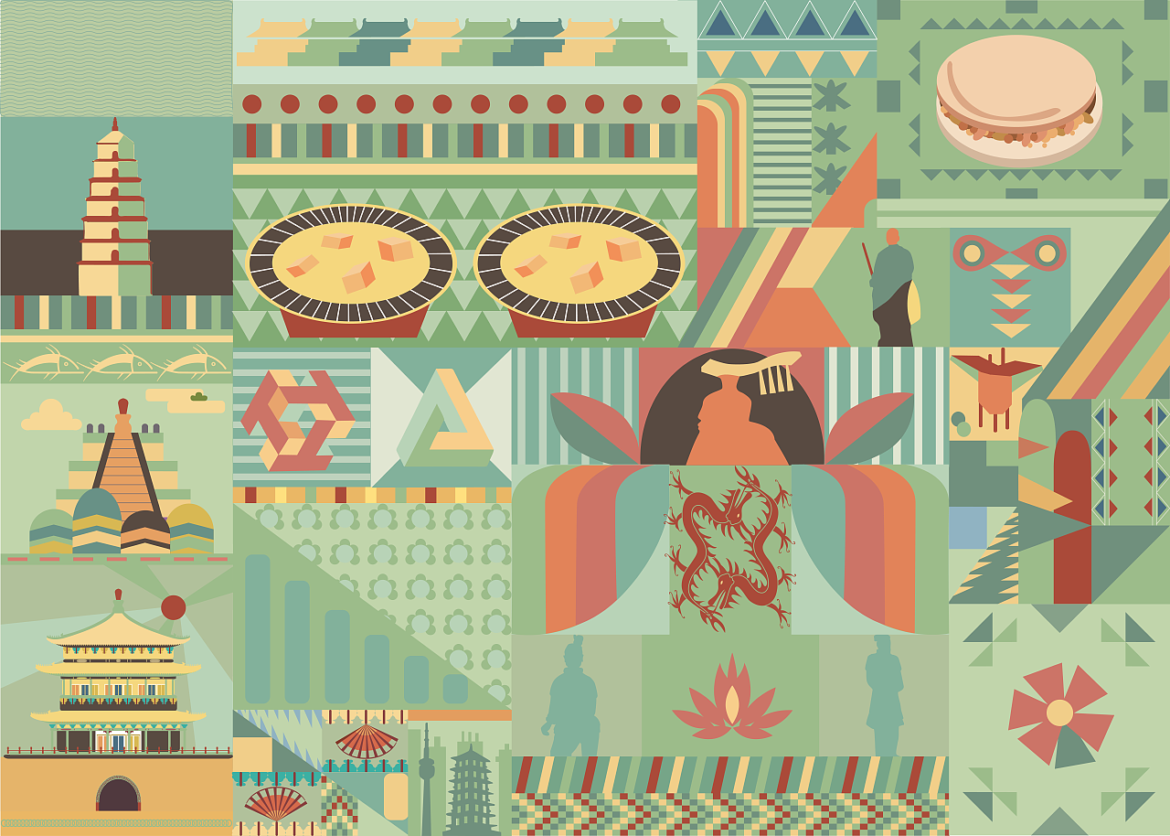 构成类主视觉图