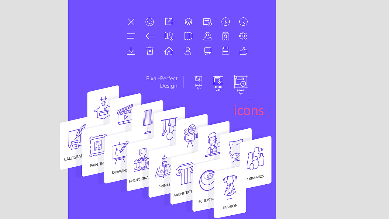 艺览APP（图ZNDc2Mzc3NDg=） - APP界面 - 站酷设计师Carina_lau原创素材 - 站酷ZCOOL