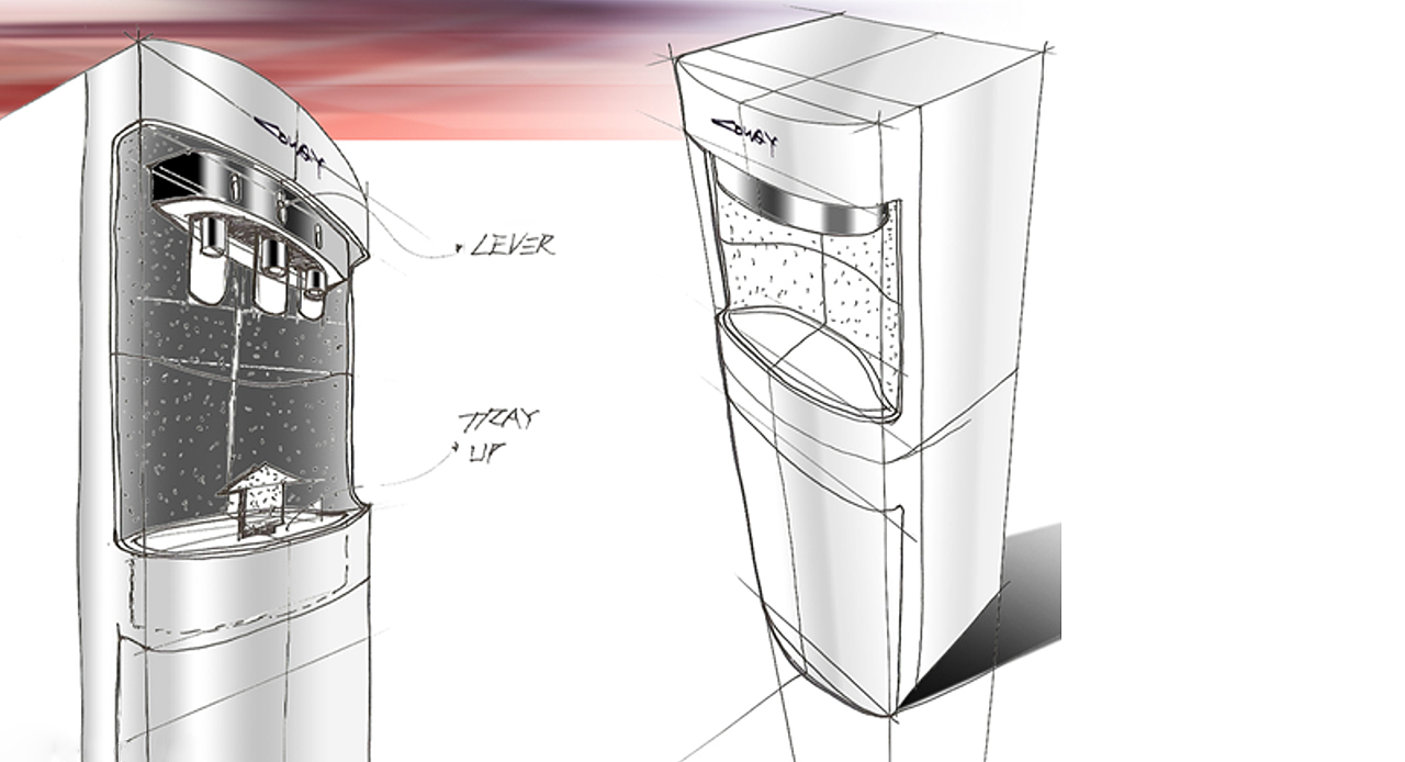 工业产品工设家电手绘相机饮水机韩国日本