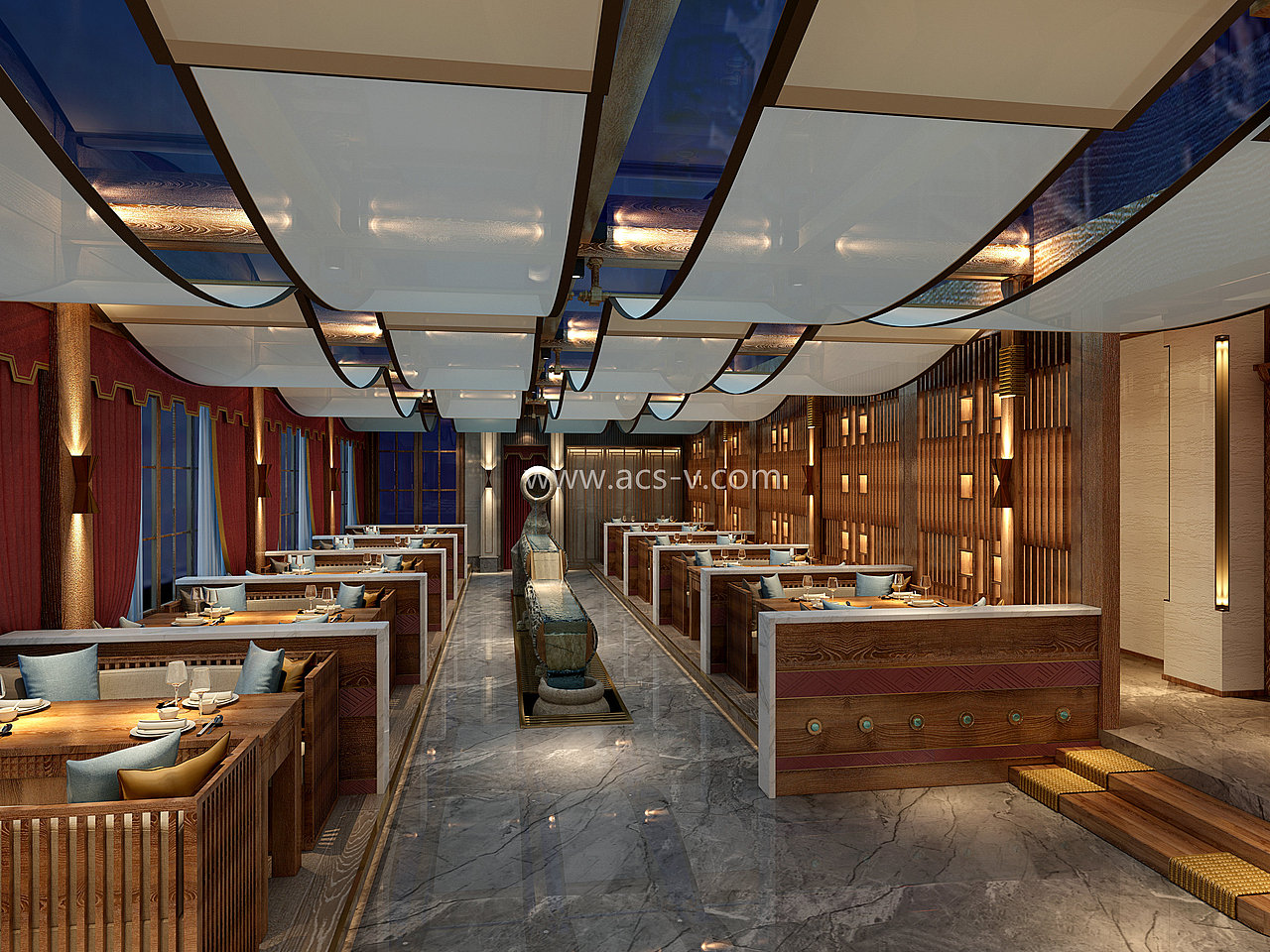 雪域高原的艺术拉萨阿若蒲巴藏式餐厅设计