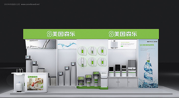 净水器si设计,净水器店面装修效果图,净水器店面设计,zonebrand设计团队(图ZMzI2OTc0MDA=) - 展陈设计 - 站酷设计师主振品牌咨询设计原创素材 - 站酷ZCOOL