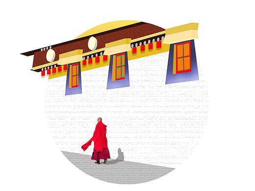 产品|甘南特色明信片设计2