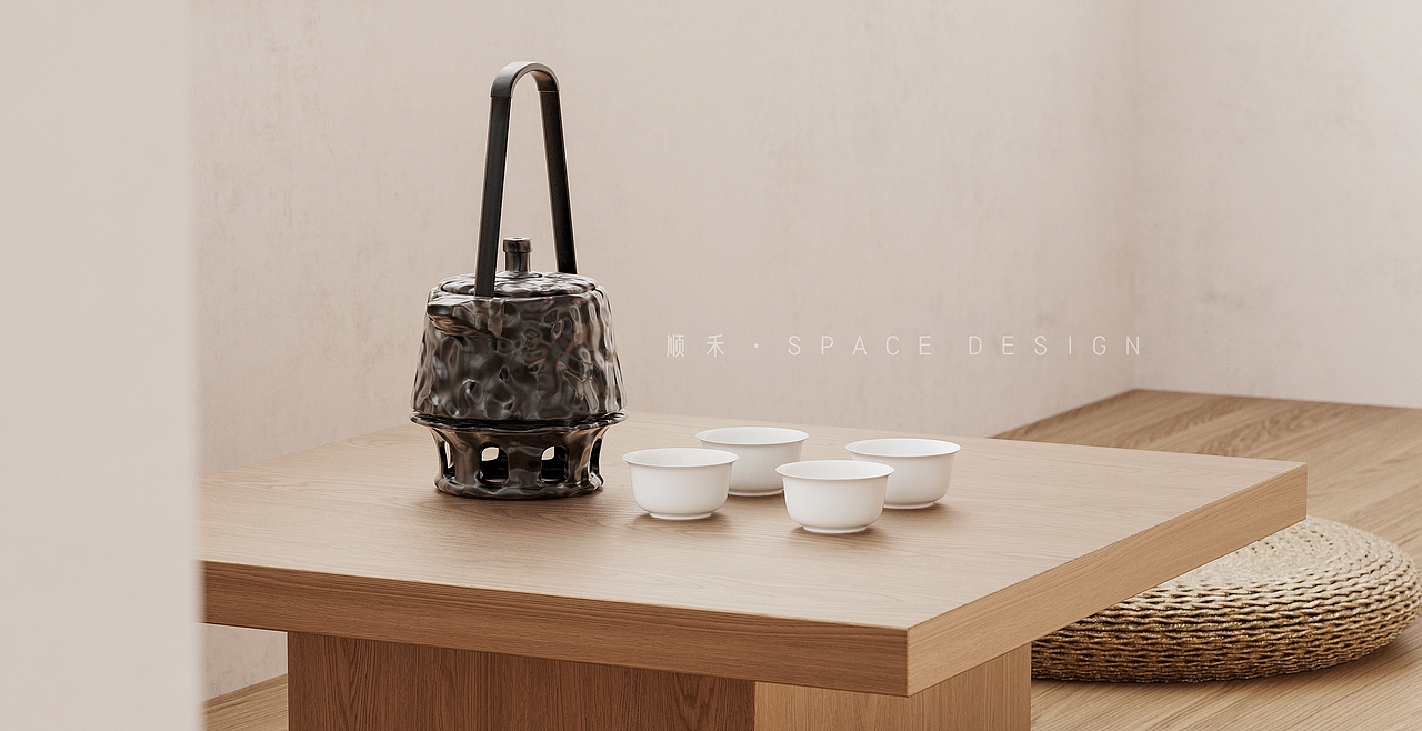 侘寂雅居（图ZMzA1NDYxMTA0） - 家装设计 - 站酷设计师顺禾空间设计原创素材 - 站酷ZCOOL