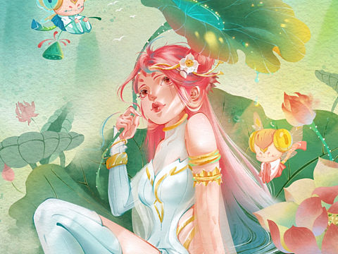 炼仙传说同人 何仙姑